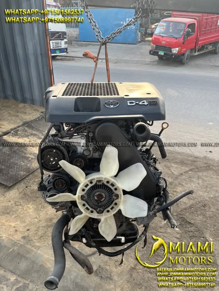 Toyota 1KD 3.0L used engine