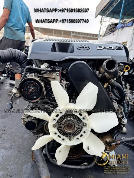 Toyota 1KD 3.0L used engine