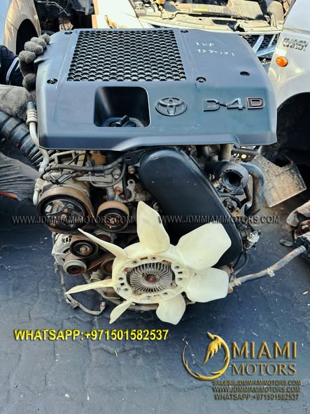 Toyota 1KD 3.0L used engine