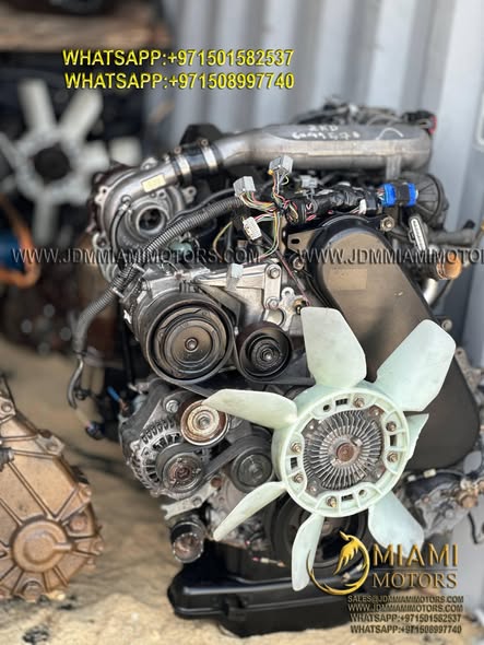 Toyota 2KD 2.5L used engine
