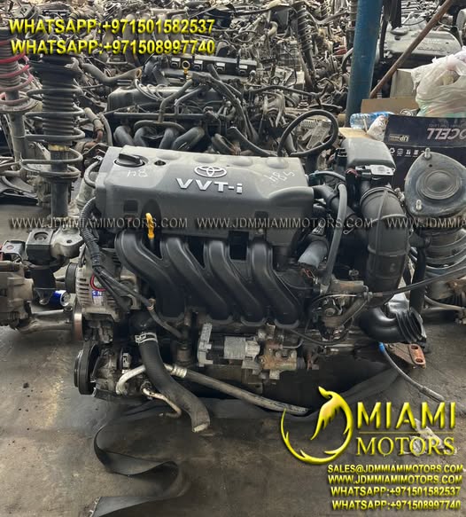 Toyota 2NZ 1.3L used engine